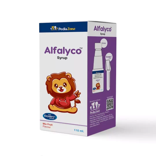 Alfalyco Syrup Mix Fruit Flavour 110ml