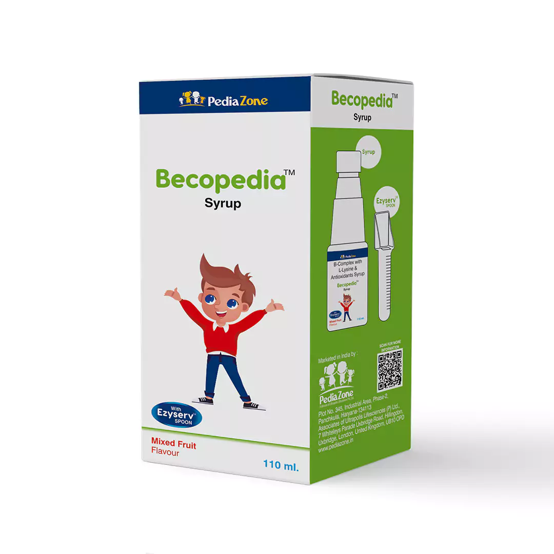 Becopedia Syrup Mixed Fruit Flavour 110ml