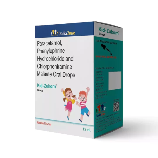 Kid-Zukam Drops Vanilla Flavour 15ml