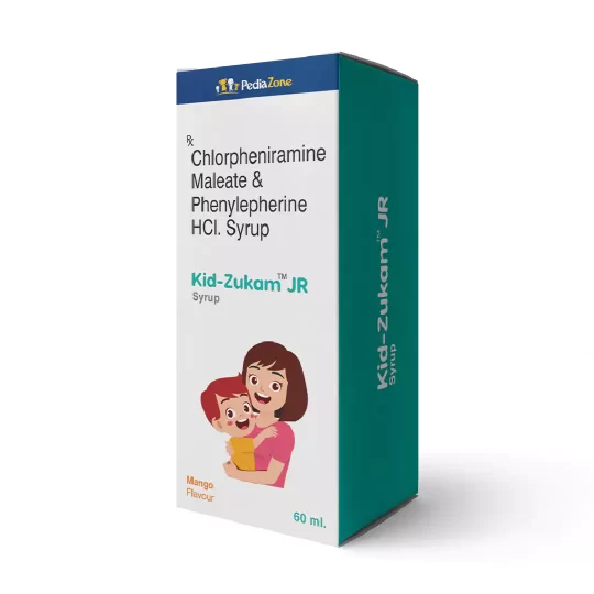 Kid-Zukam JR Syrup Mango Flavour 60ml