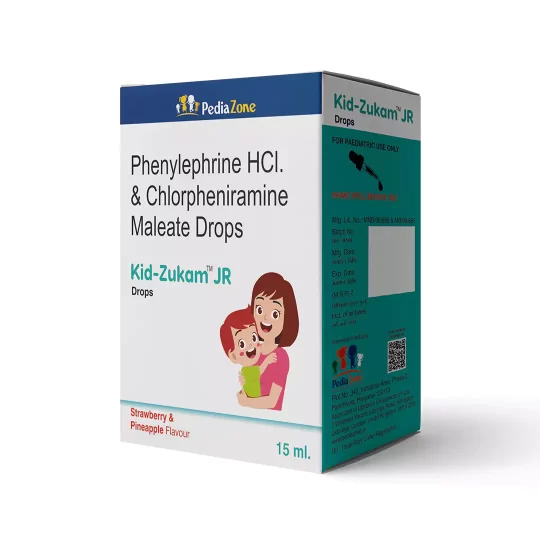 Kid-Zukam JR Drops Strawberry & Pineapple Flavour 15ml
