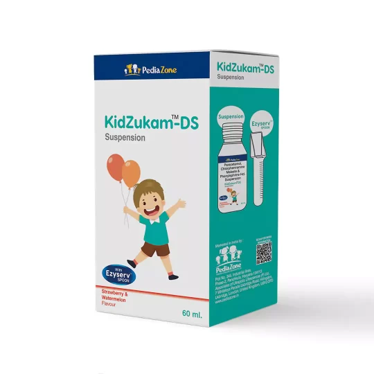 KidZukam-DS Suspension Strawberry Flavour 60ml