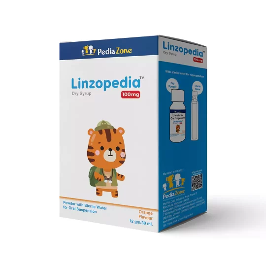 Linzopedia Dry Syrup Orange Flavour 30ml