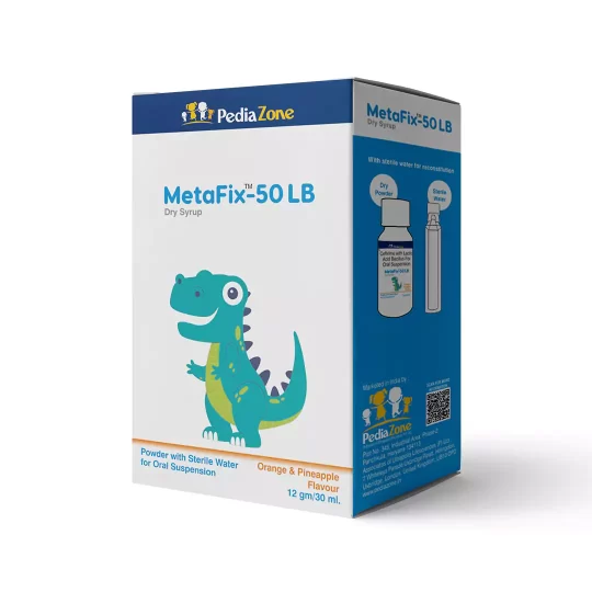 Metafix 50 LB Dry Syrup Orange & Pineapple Flavour 30ml