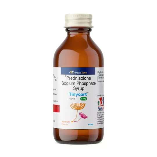 Tinycort Syrup Mix Fruit Flavour 60ml