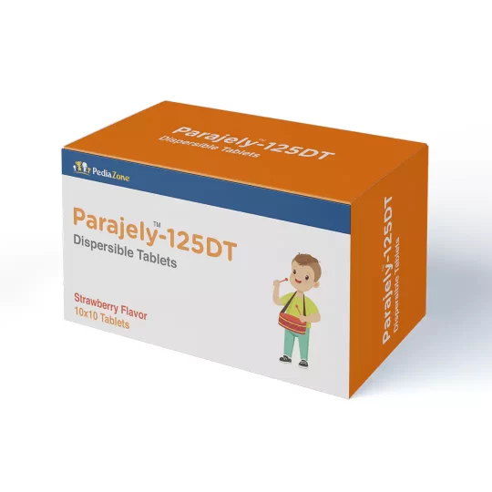 Parajely-125 DT Tablets Strawberry Flavour