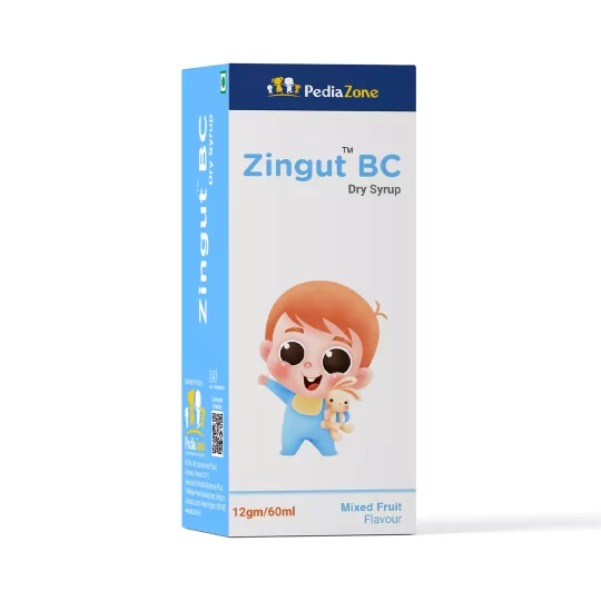 Zingut BC Dry Syrup Mixed Fruit Flavour 60ml