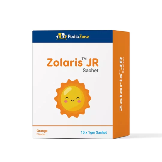 Zolaris JR Sachets Orange Flavour 10 sachets in 1 Box