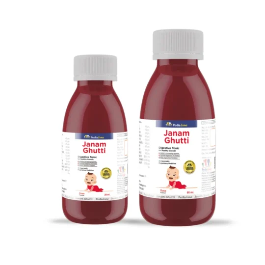 Janam Ghutti 30ml/60ml Rose Flavour