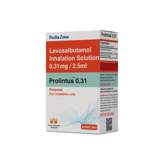 Prolintus 0.31 Respules 4*5*2.5ml