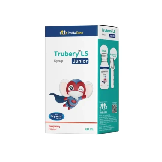 Trubery LS Junior Syrup 60ml Raspberry Flavour