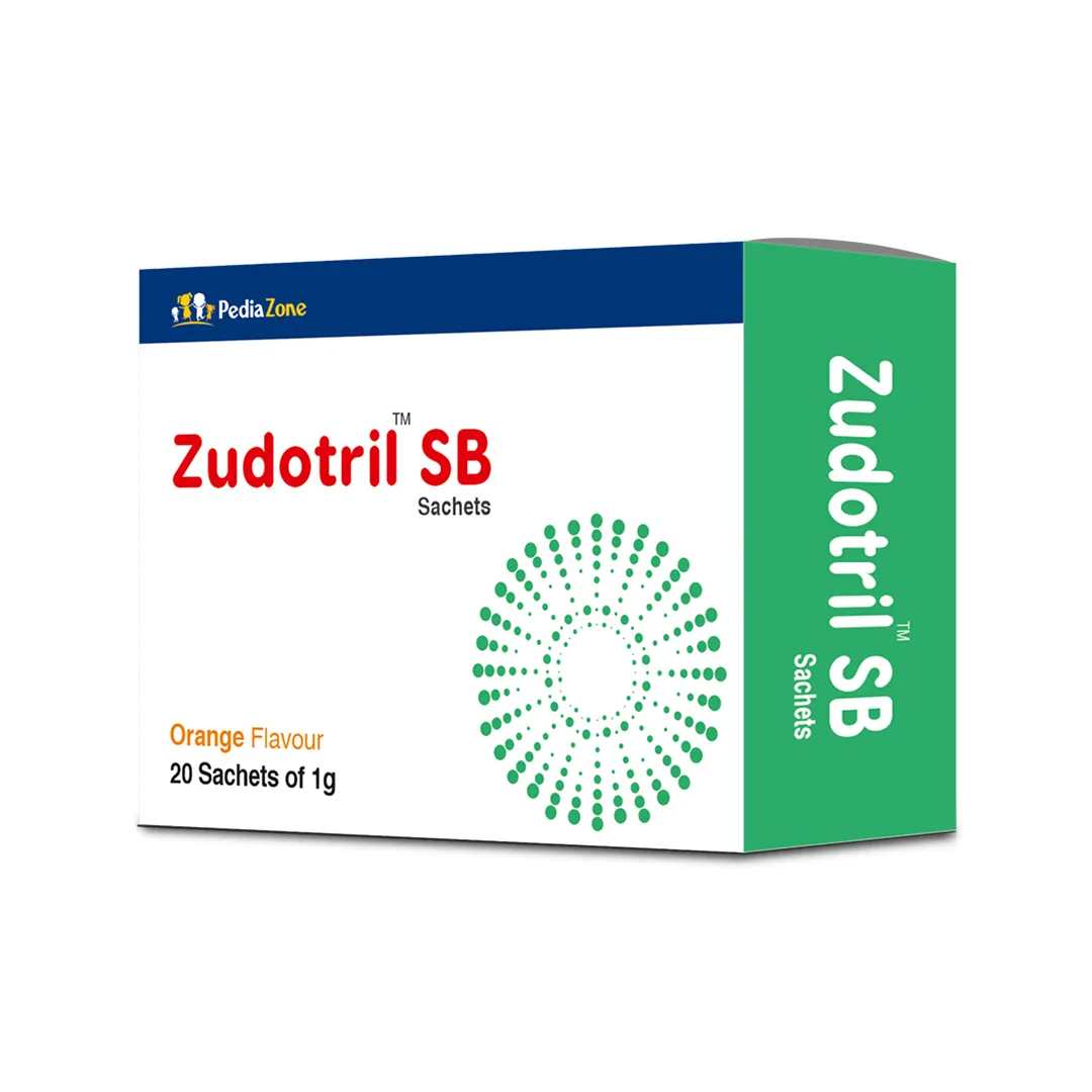 Zudotril SB Sachets 20 Sachets of 1g Orange Flavour